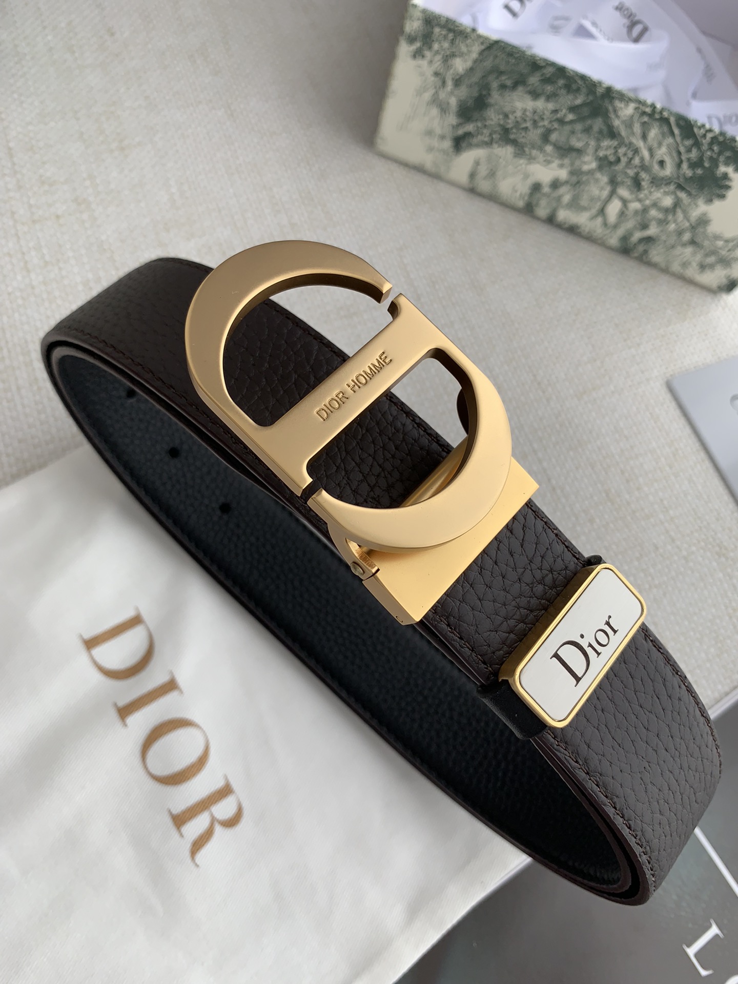 Dior Leather Belts 1:1 Mirror Version