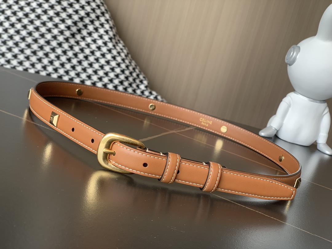 Celine Leather Belts 1:1 Mirror Version