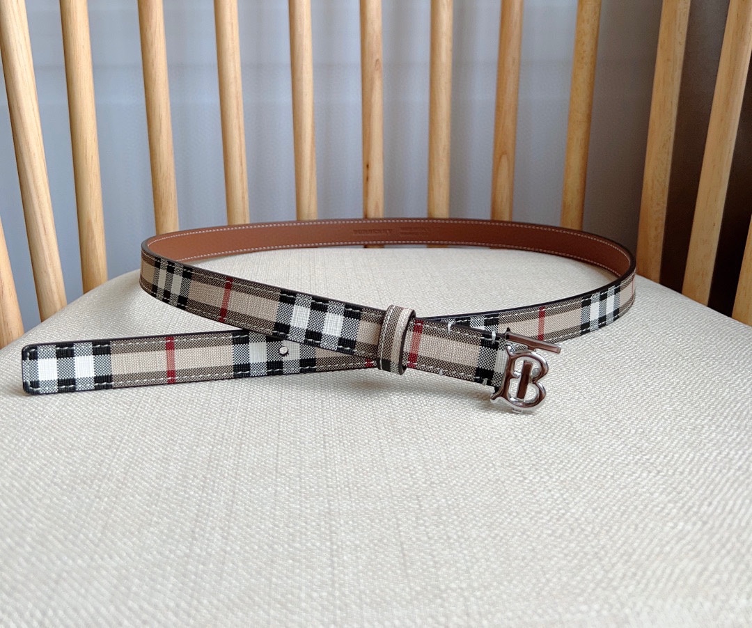 Burberry Leather Belts 1:1 Mirror Version