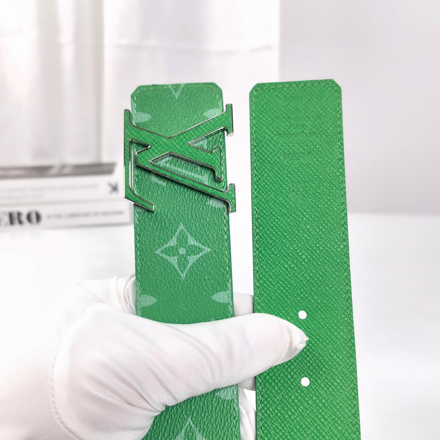 Louis Vuitton LV Leather Belts 1:1 Mirror Version