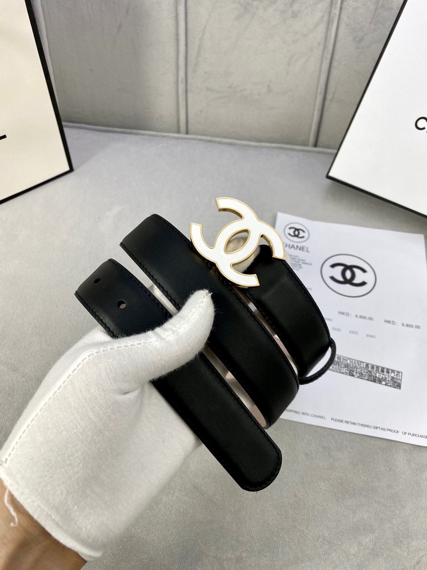 Chanel Leather Belts 1:1 Mirror Version