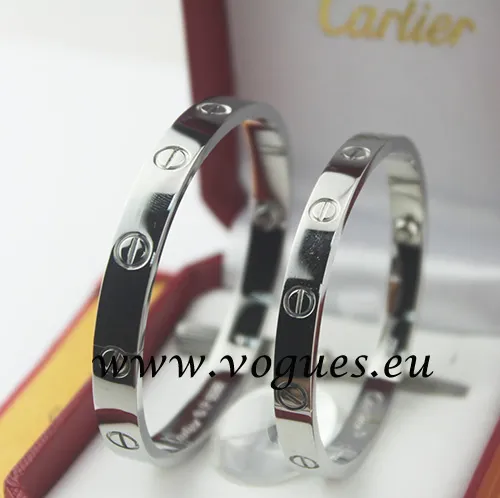 Cartier Couple Bracelet White Gold B6041000 (New Version – Prevent Screws Fall Out)