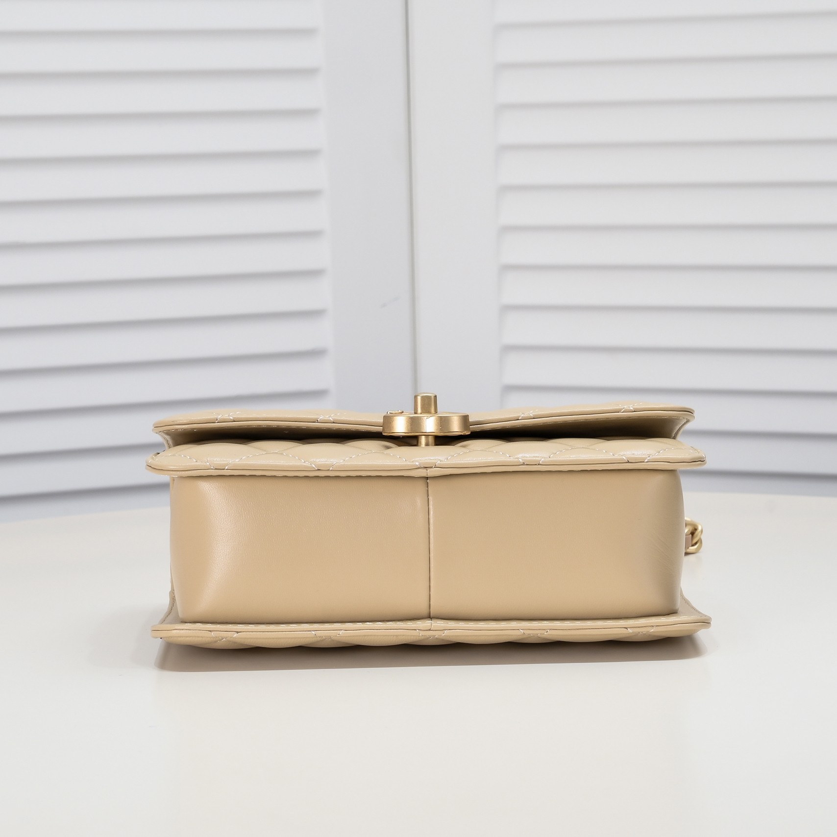 Chanel Soft Sheepskin Chain  Shoulder Bag Handbag