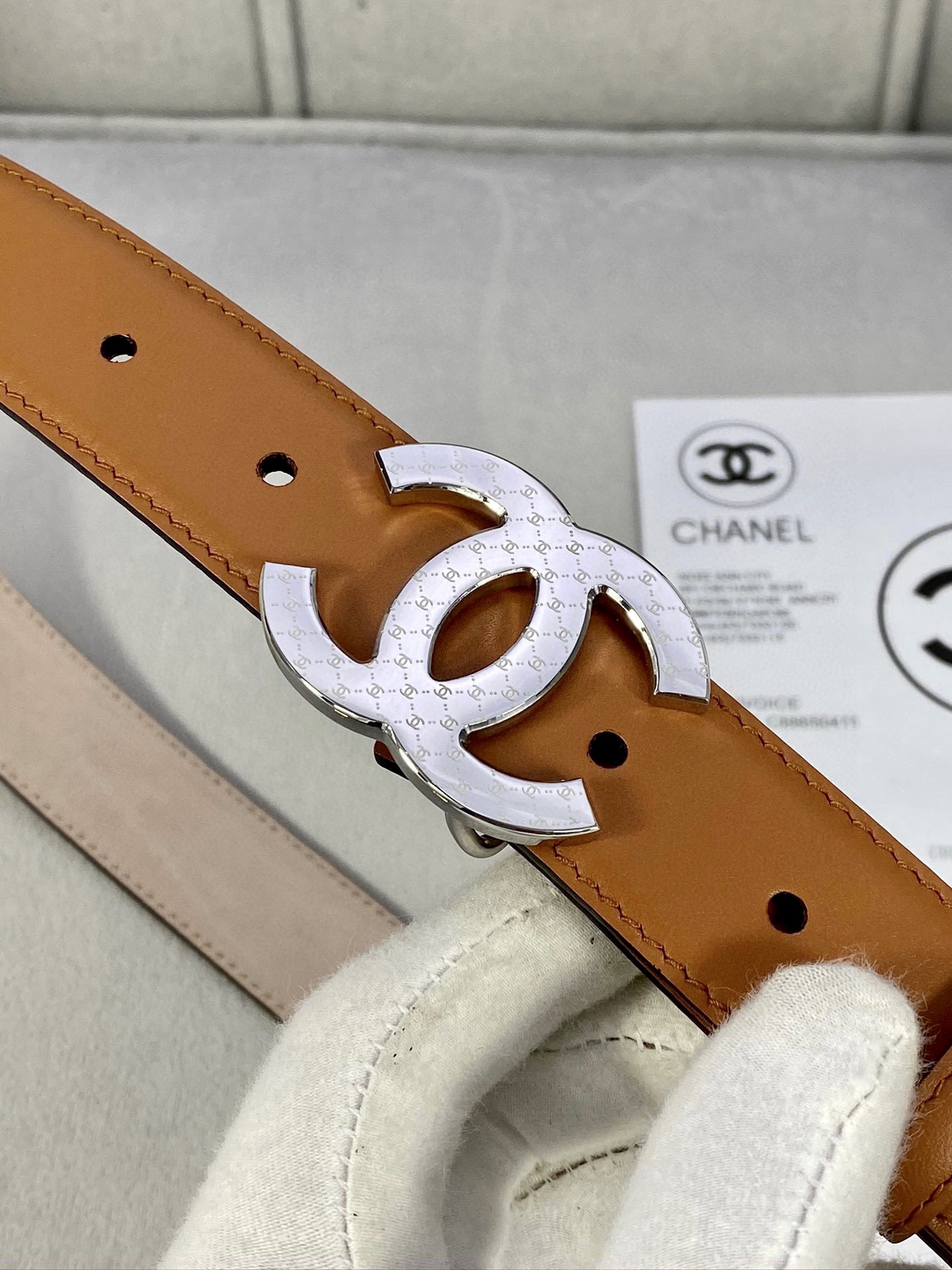 Chanel Leather Belts 1:1 Mirror Version