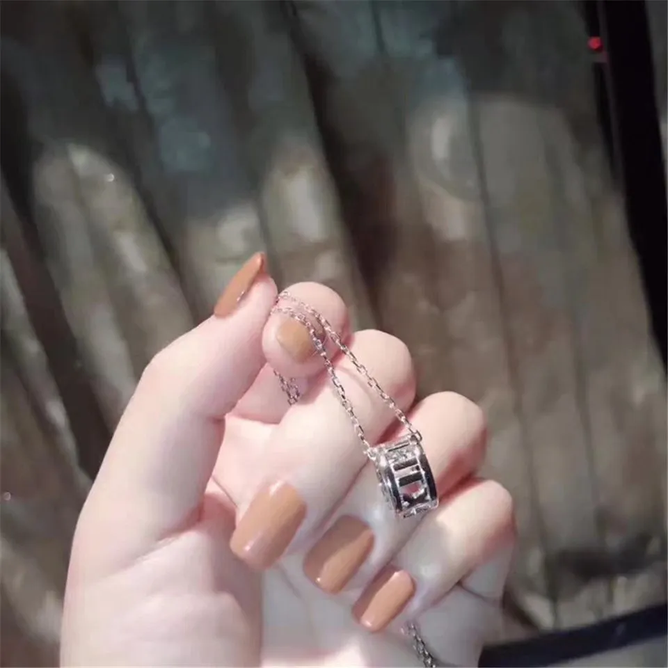 Tiffany Atlas Stylish Open Pendant Necklace Fashion Style Lady Jewelry US Sale GRP09768