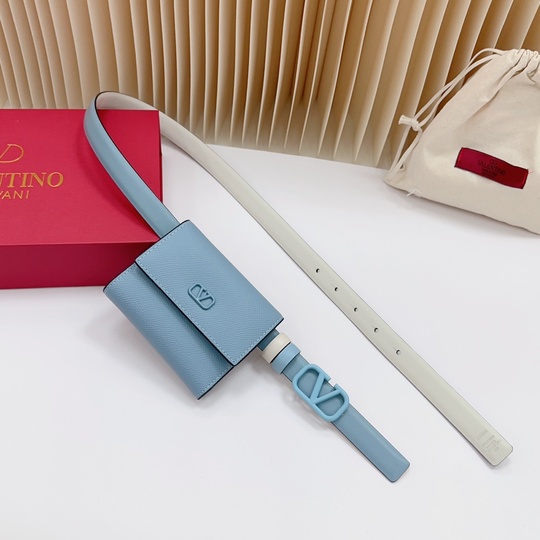 Valentino Leather Belts 1:1 Mirror Version