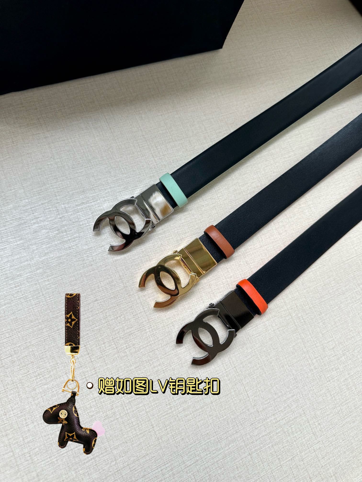 Chanel Leather Belts 1:1 Mirror Version