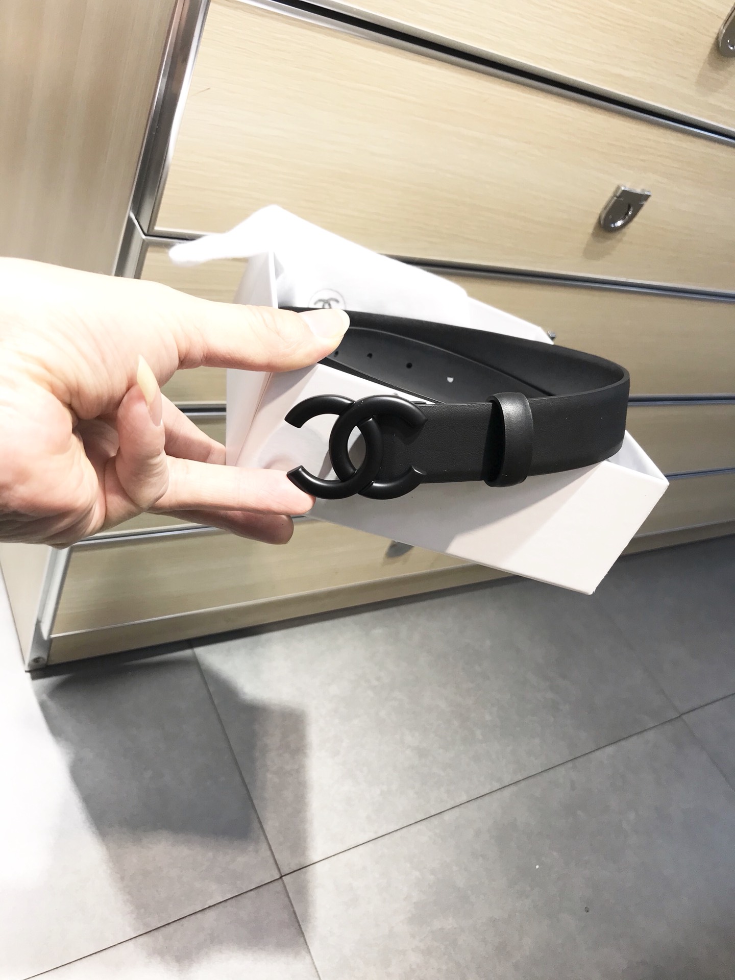 Chanel Leather Belts 1:1 Mirror Version