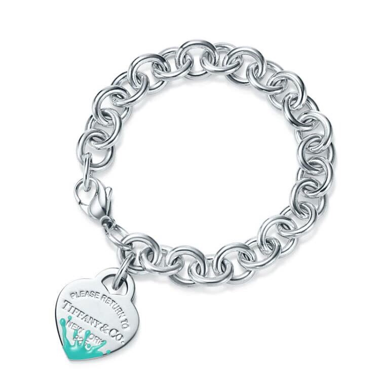 Tiffany Return To Tiffany, Inked Heart Tag Bracelet