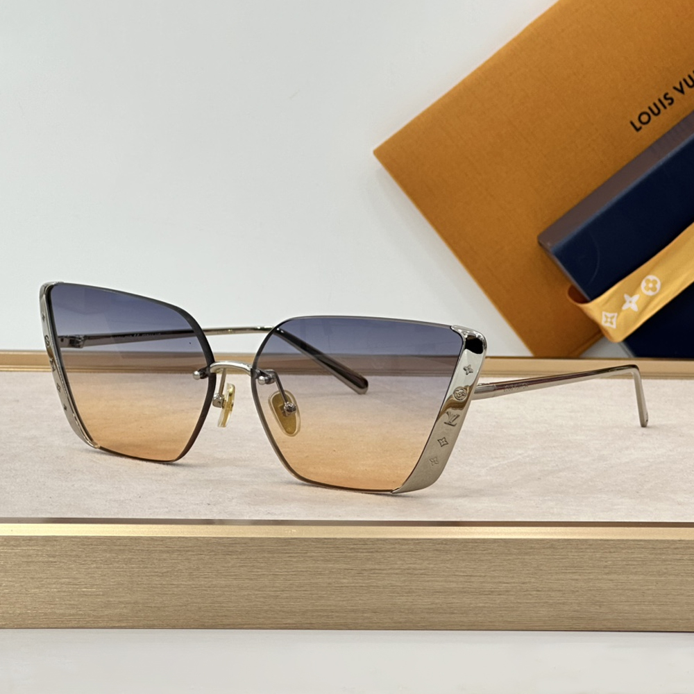Louis Vuitton LV  Metal Frame Sunglasses Top Quality （Replica）