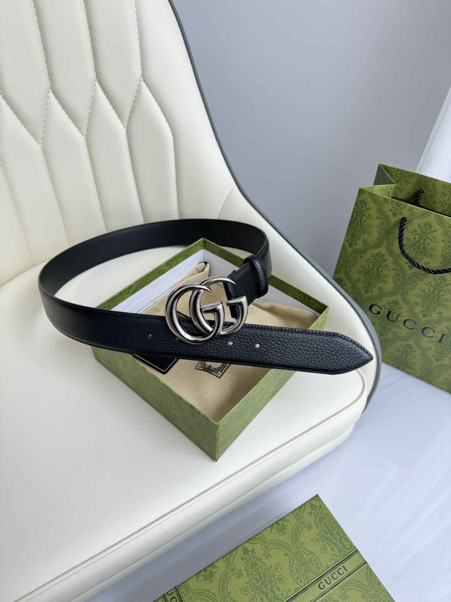 Gucci Leather Belts 1:1 Mirror Version
