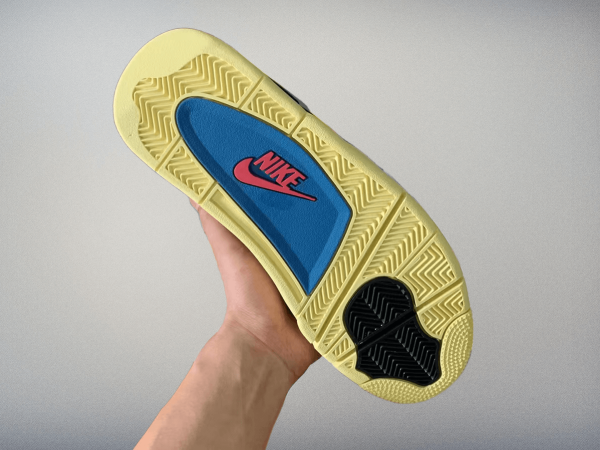 Union LA Air Jordan 4 Retro Sp “Off Noir”(Replica)