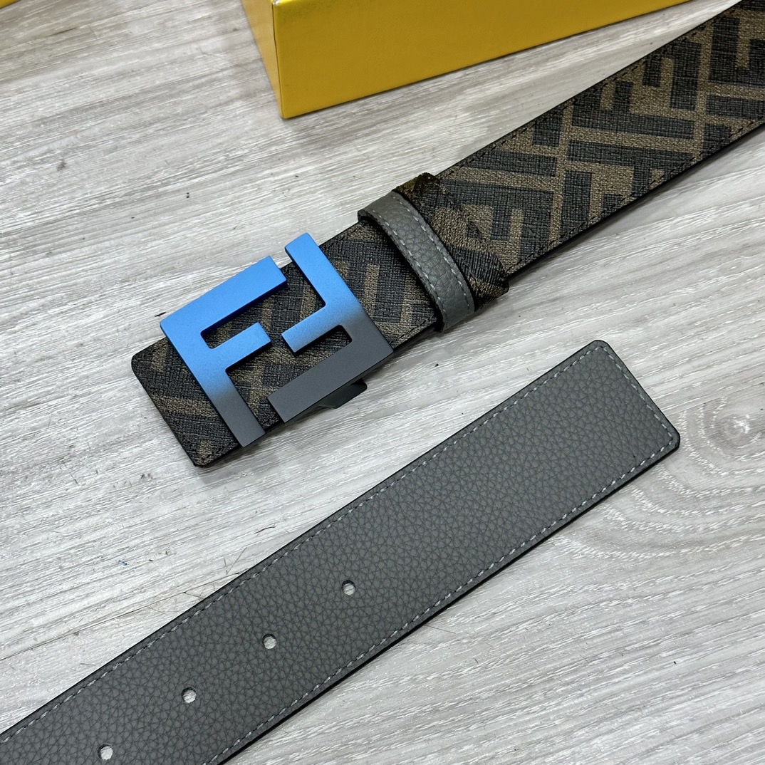 Fendi Leather Belts 1:1 Mirror Version