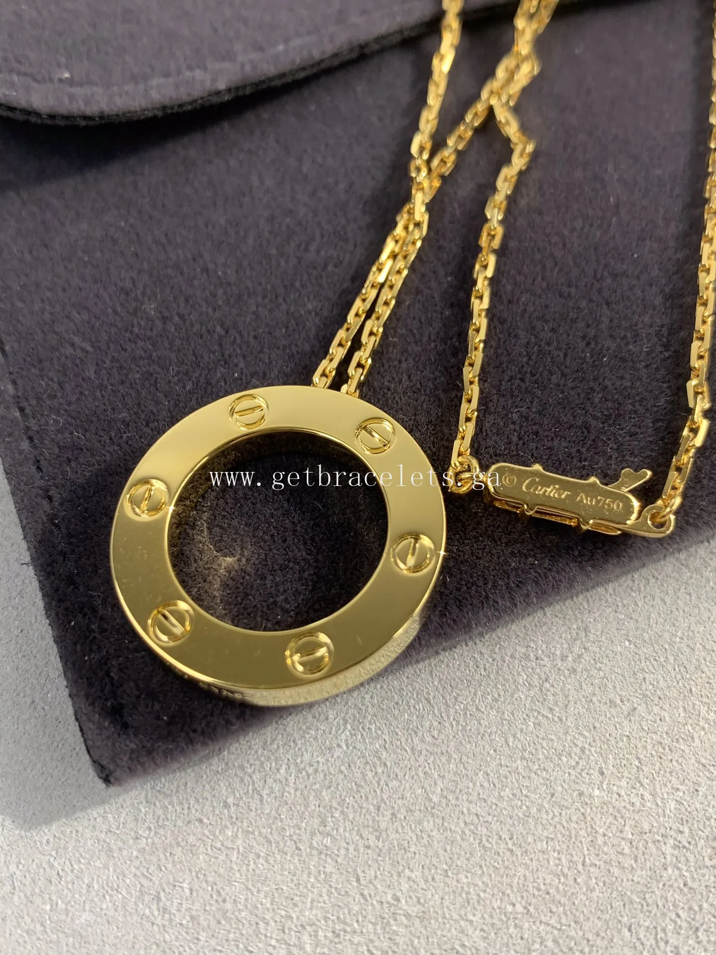 Cartier Love Necklace Yellow Gold