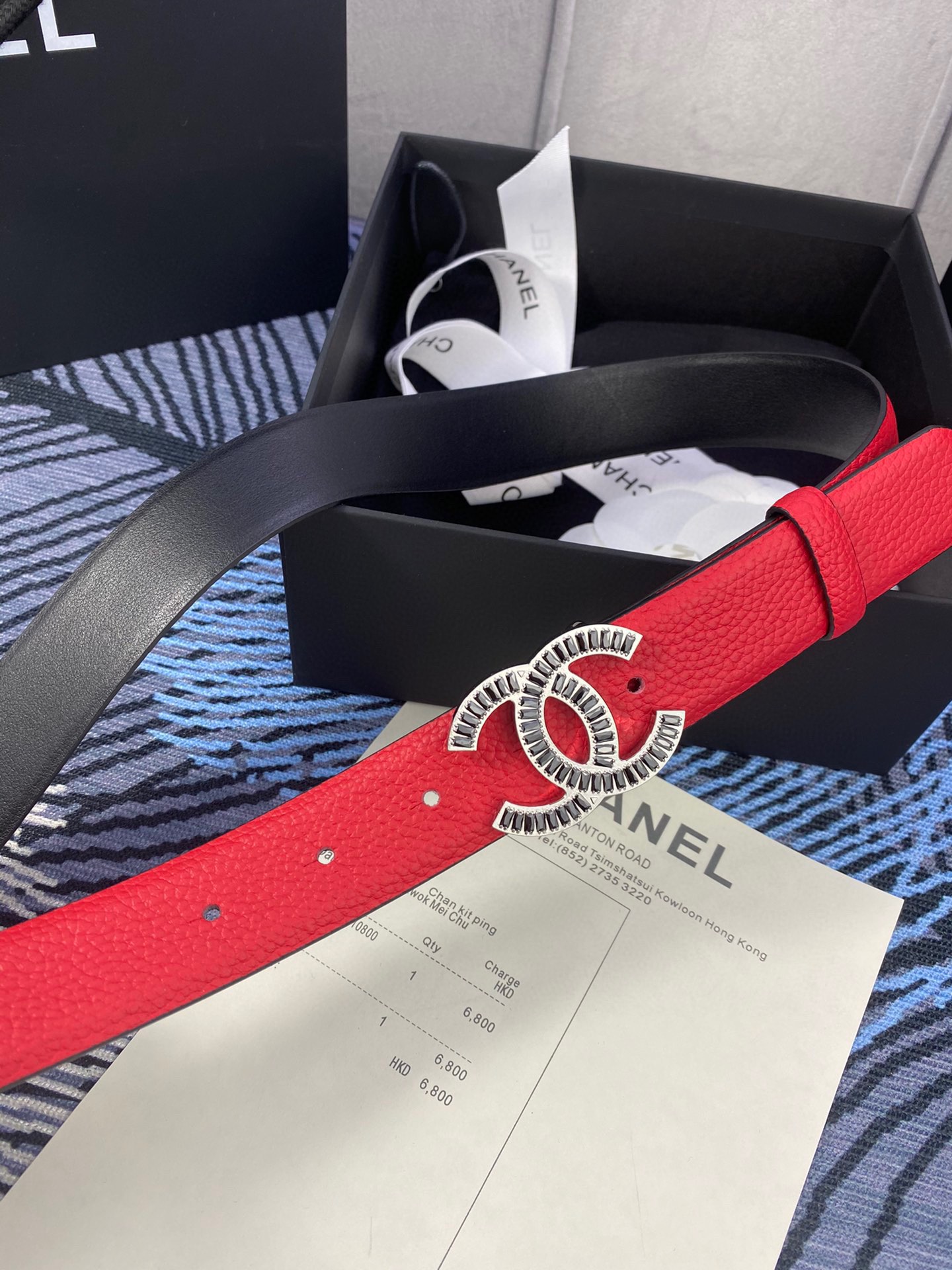 Chanel Leather Belts 1:1 Mirror Version