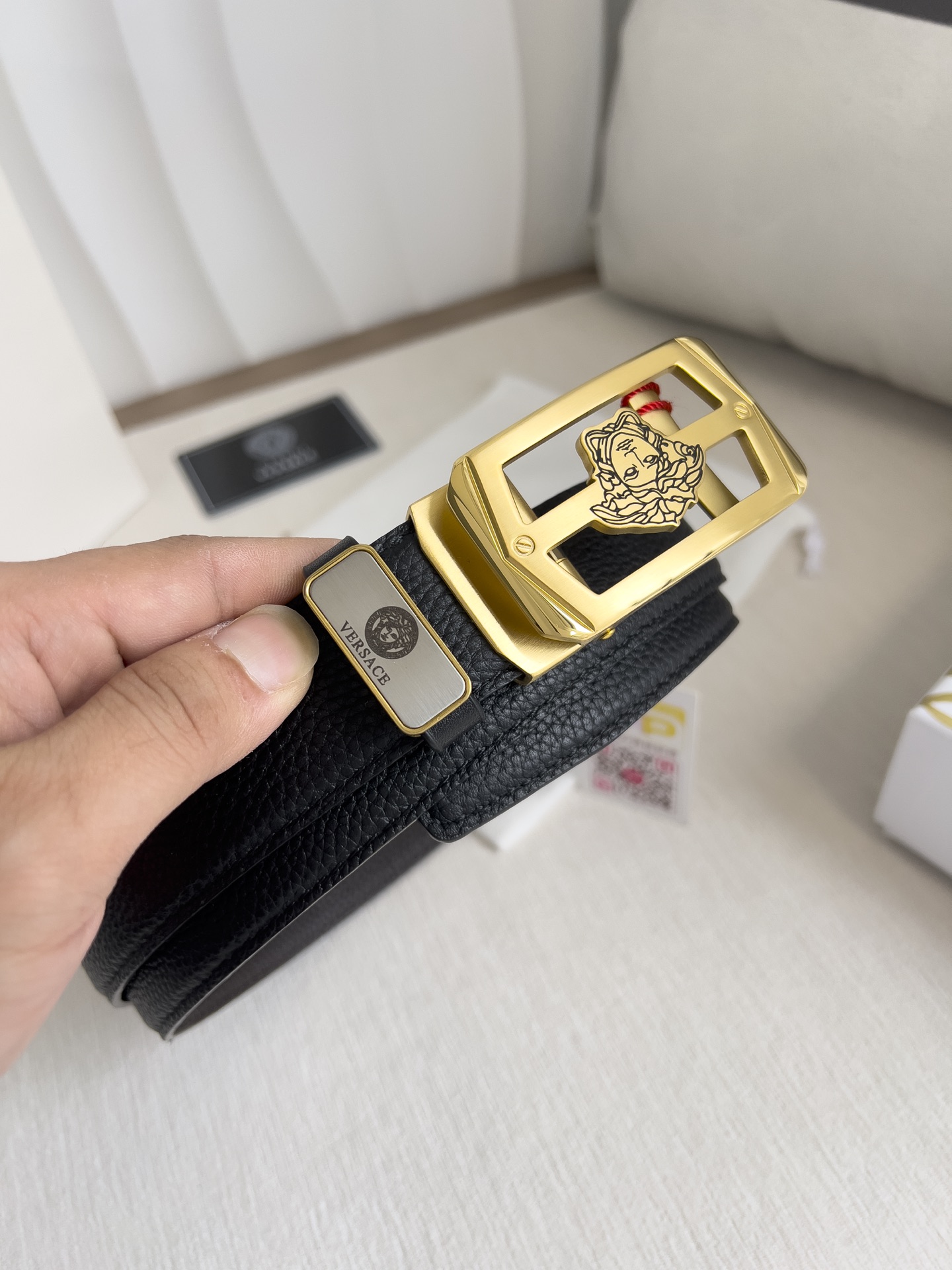 Versace Leather Belts 1:1 Mirror Version