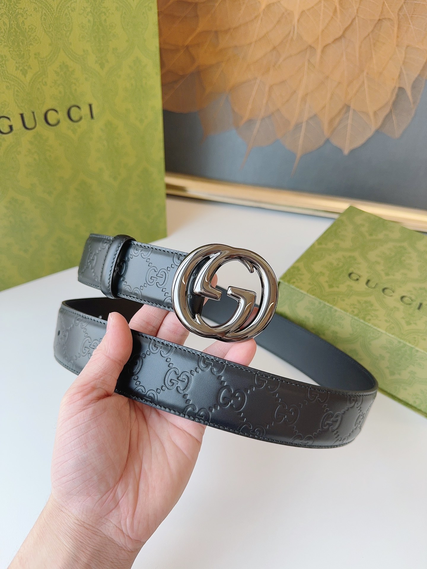 Gucci Leather Belts 1:1 Mirror Version