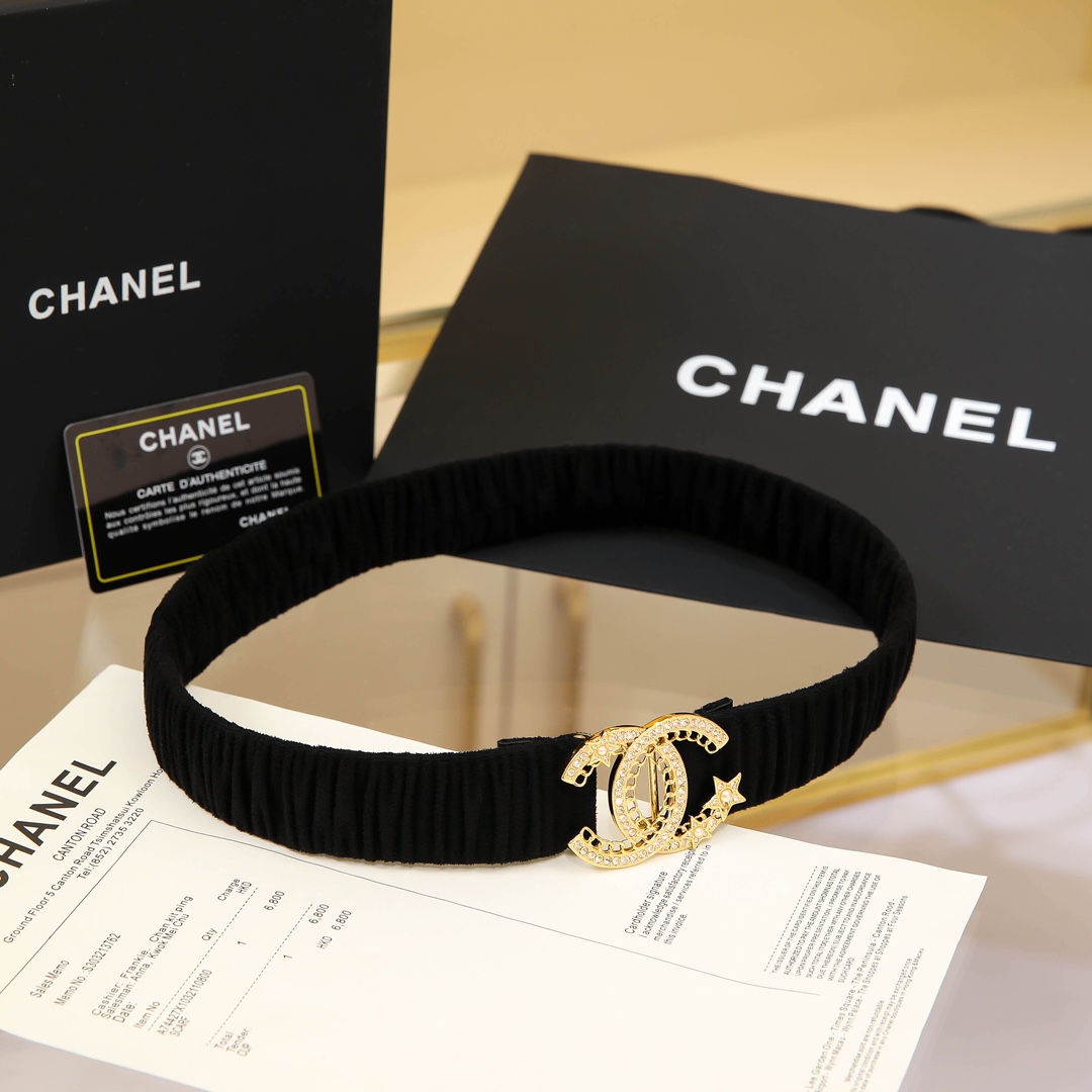 Chanel Leather Belts 1:1 Mirror Version