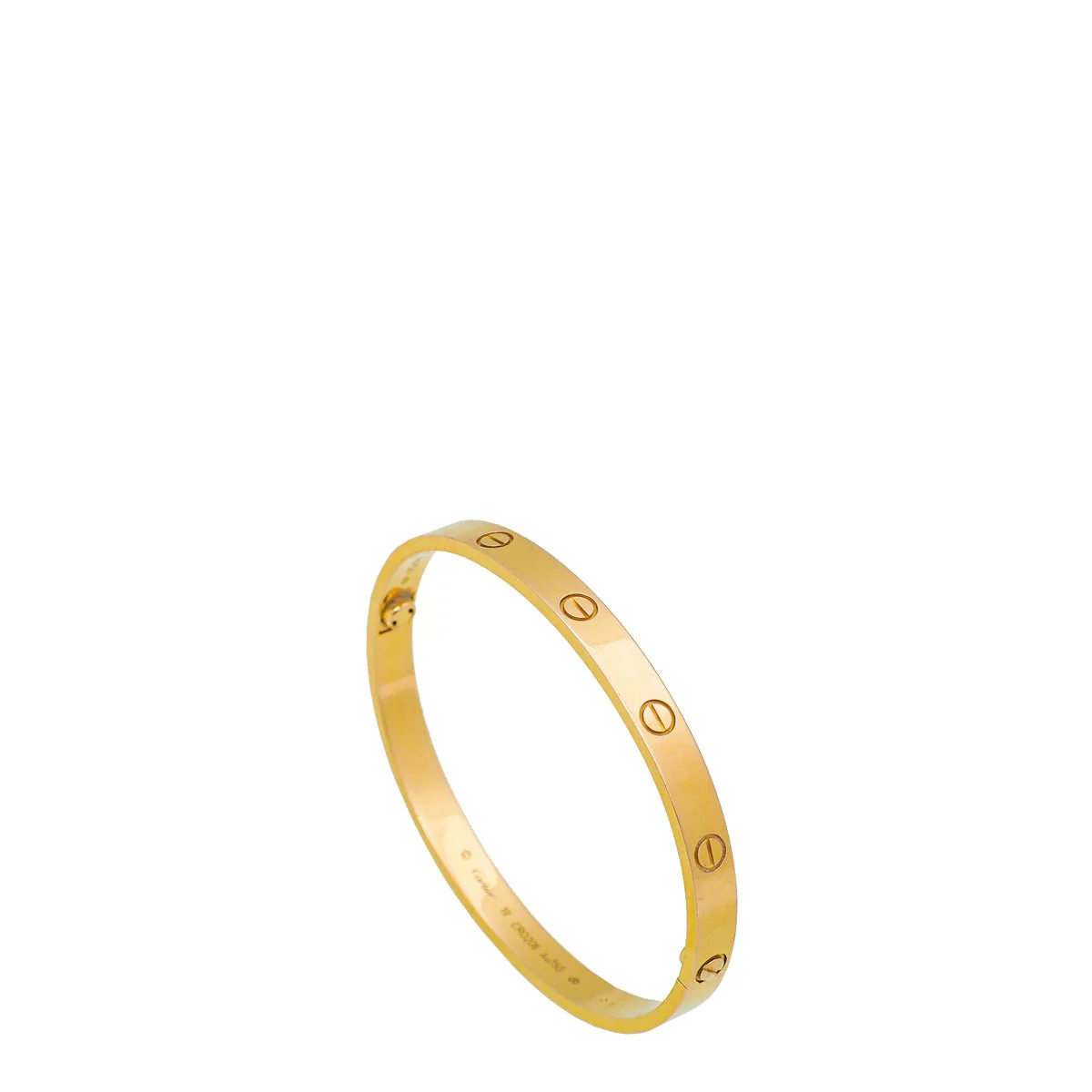 Cartier 18K Rose Gold Love Classic Bracelet 19