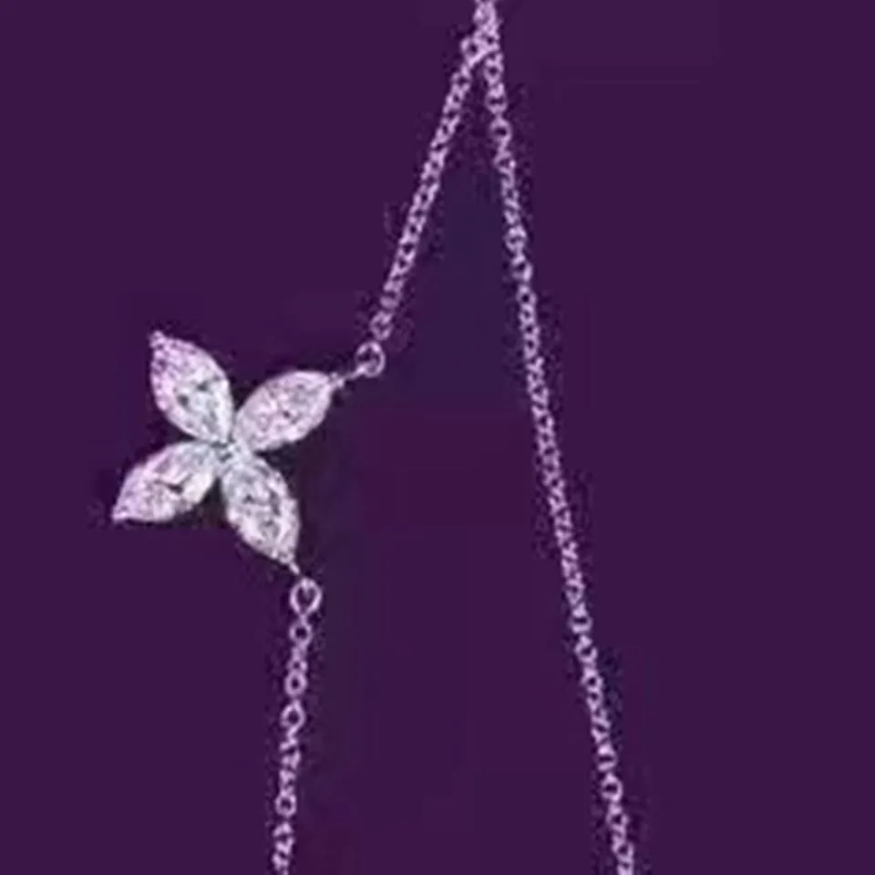 Tiffany Victoria Pendant Necklace Diamonds New Arrival Girls Gifts America Sale 14743715/60572372