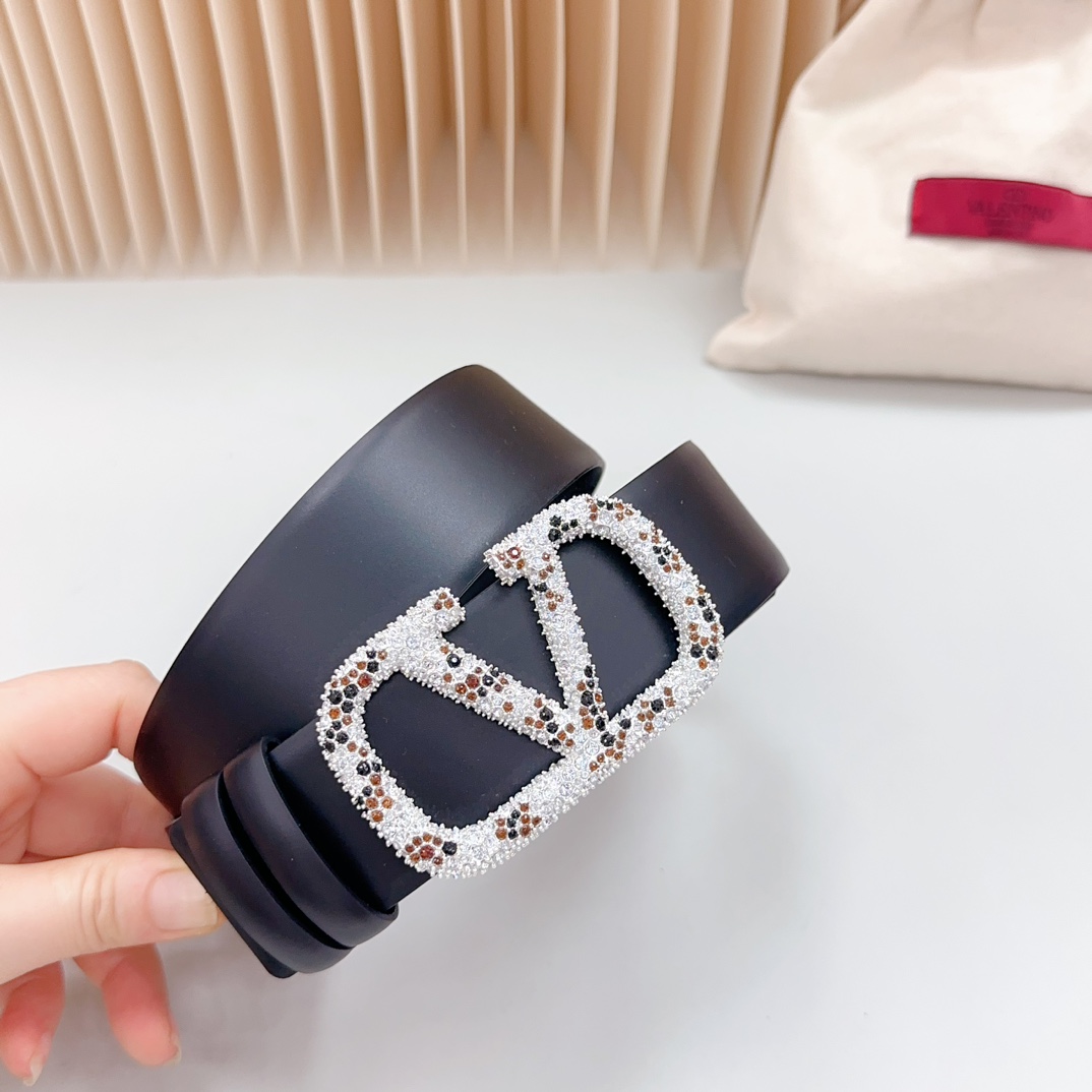 Valentino Leather Belts 1:1 Mirror Version