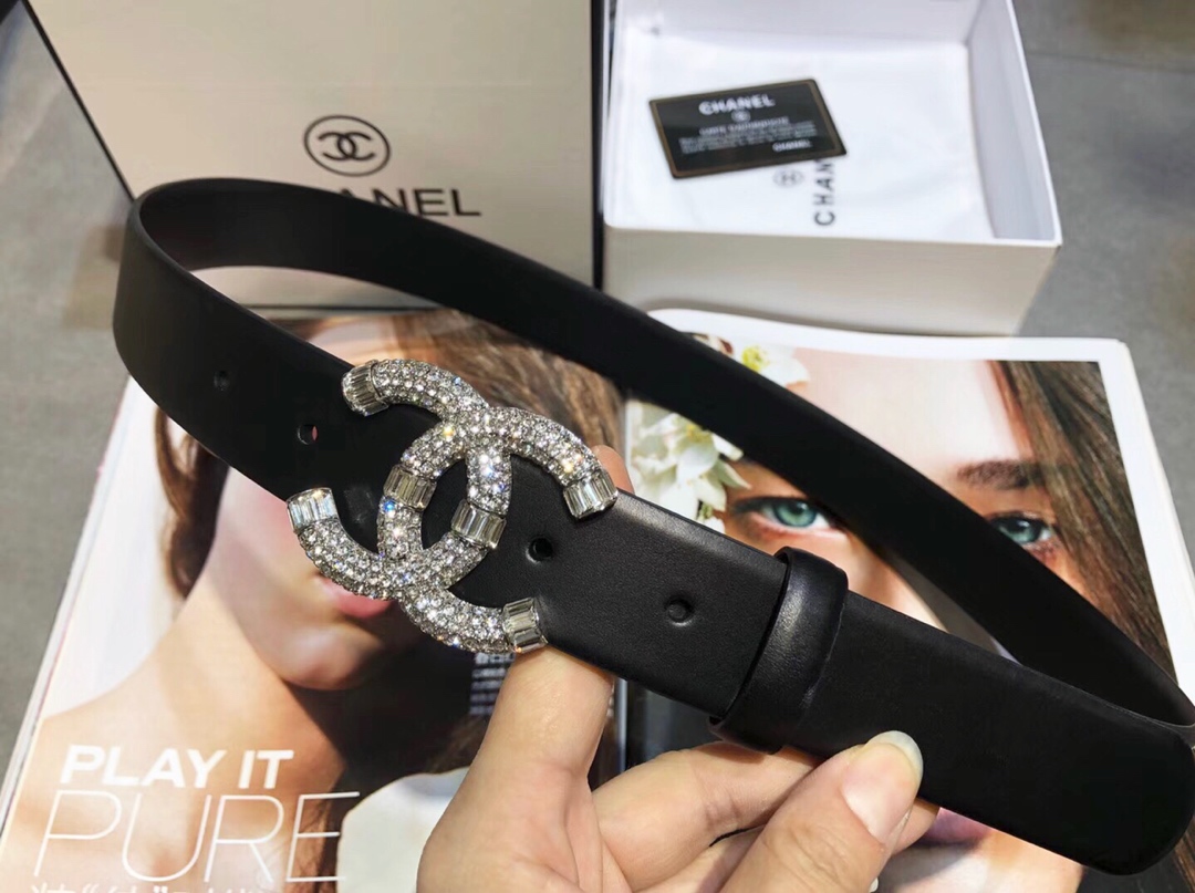 Chanel Leather Belts 1:1 Mirror Version