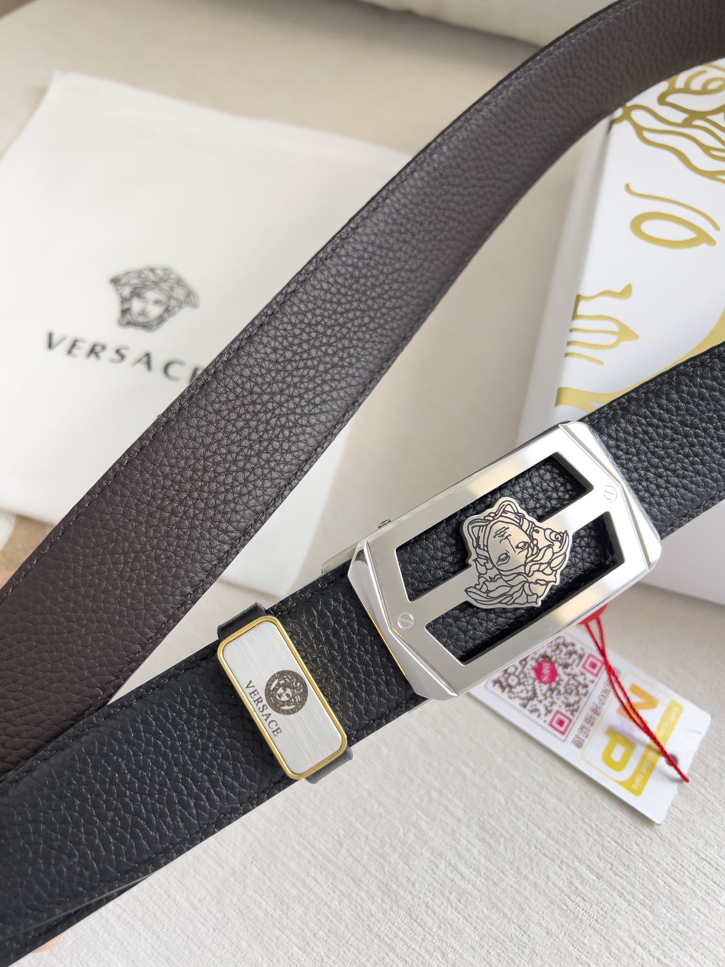 Versace Leather Belts 1:1 Mirror Version