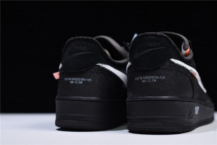Off-White Nike Air Force 1 Low Black AO4606-001