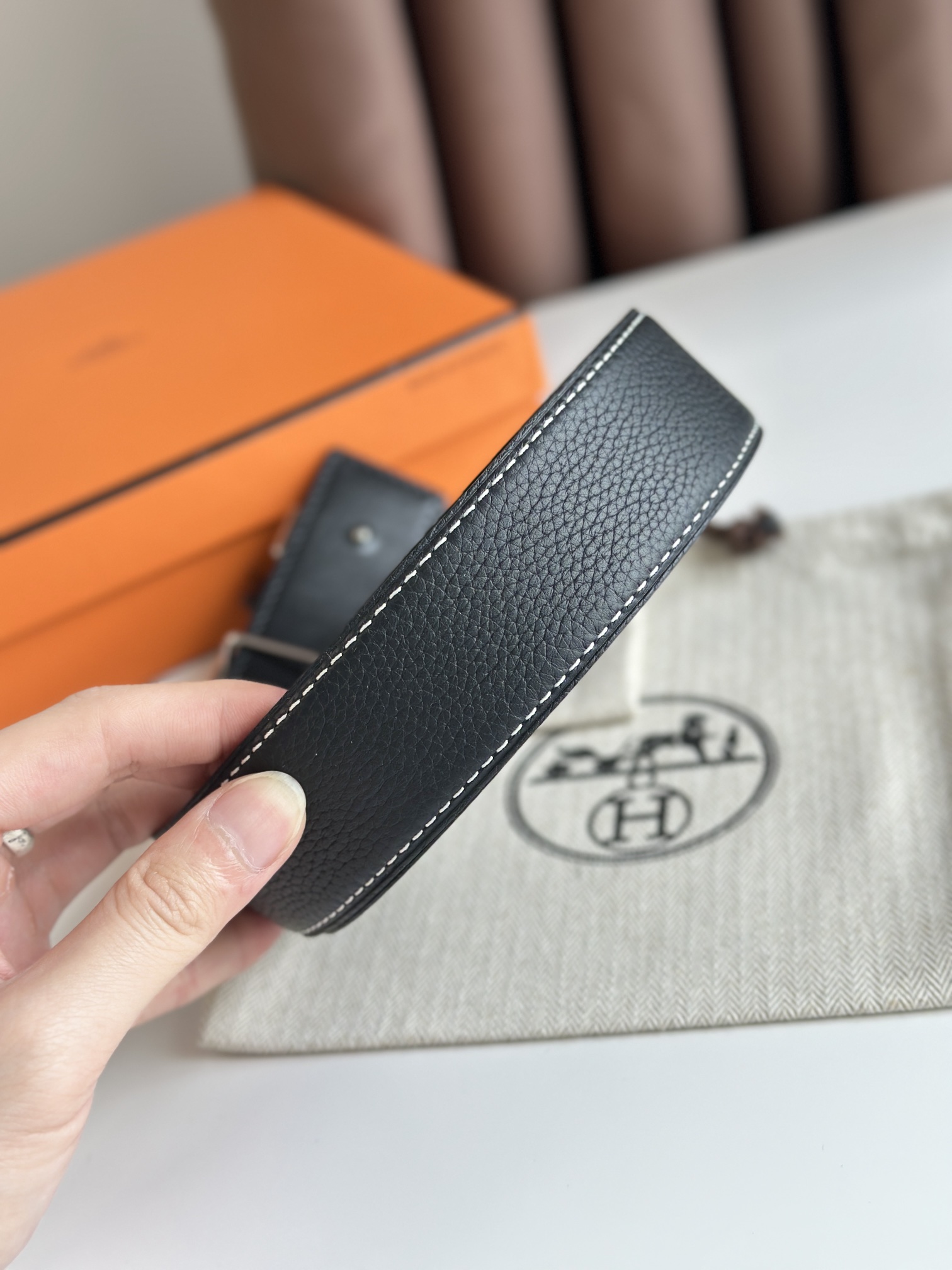 Hermes Leather Belts 1:1 Mirror Version