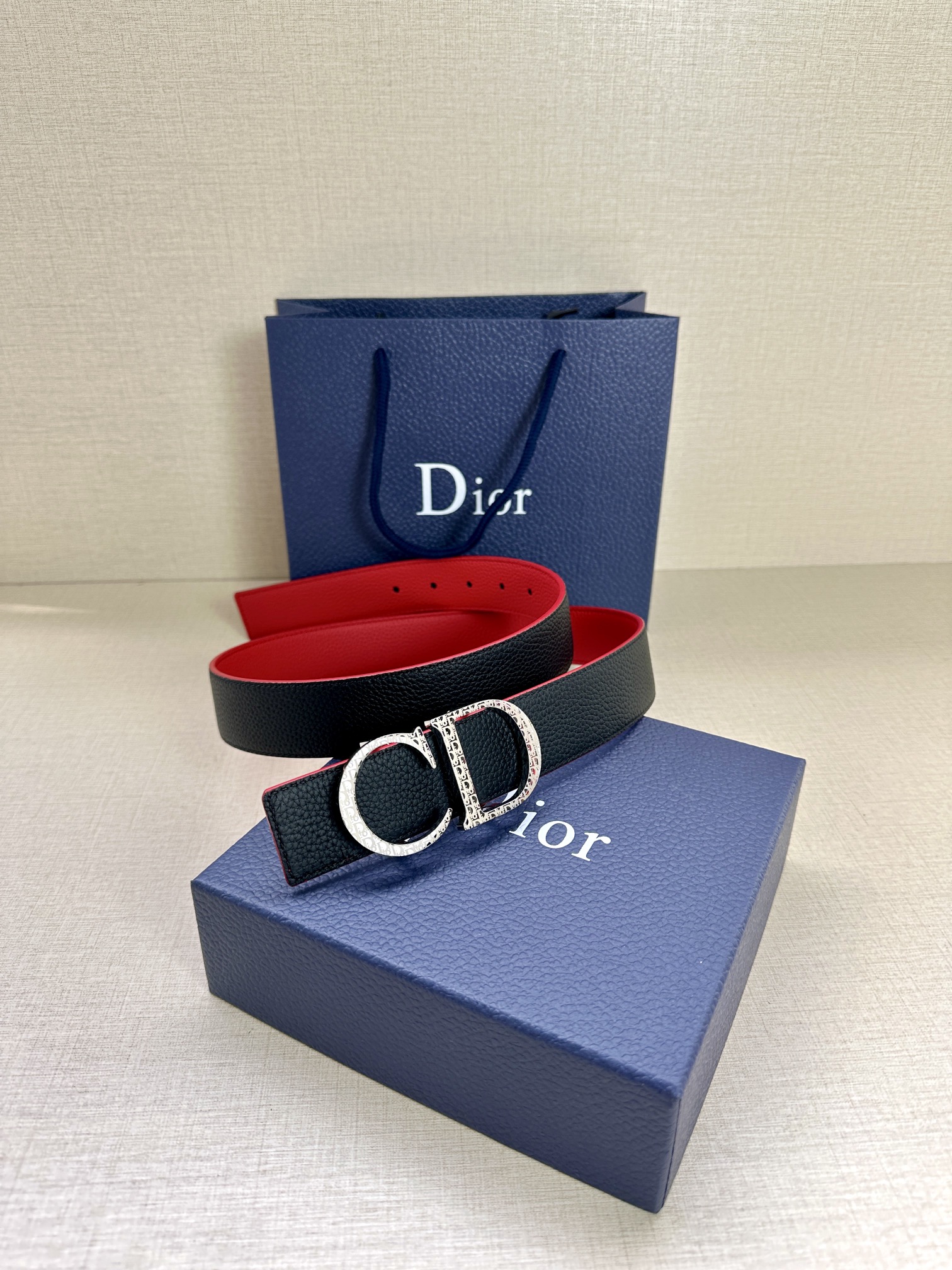 Dior Leather Belts 1:1 Mirror Version