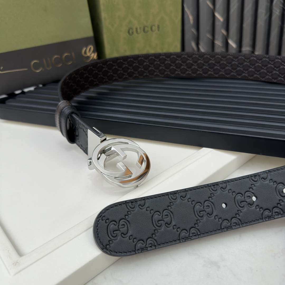 Gucci Leather Belts 1:1 Mirror Version