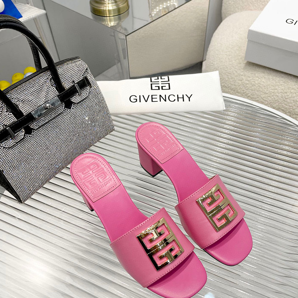 Givenchy Leather Fashion Muggles  Slide Sandal(Replica)