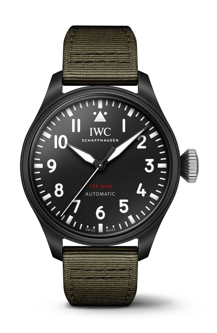 Schaffhausen big Pilots watch 43 top gun iw329801