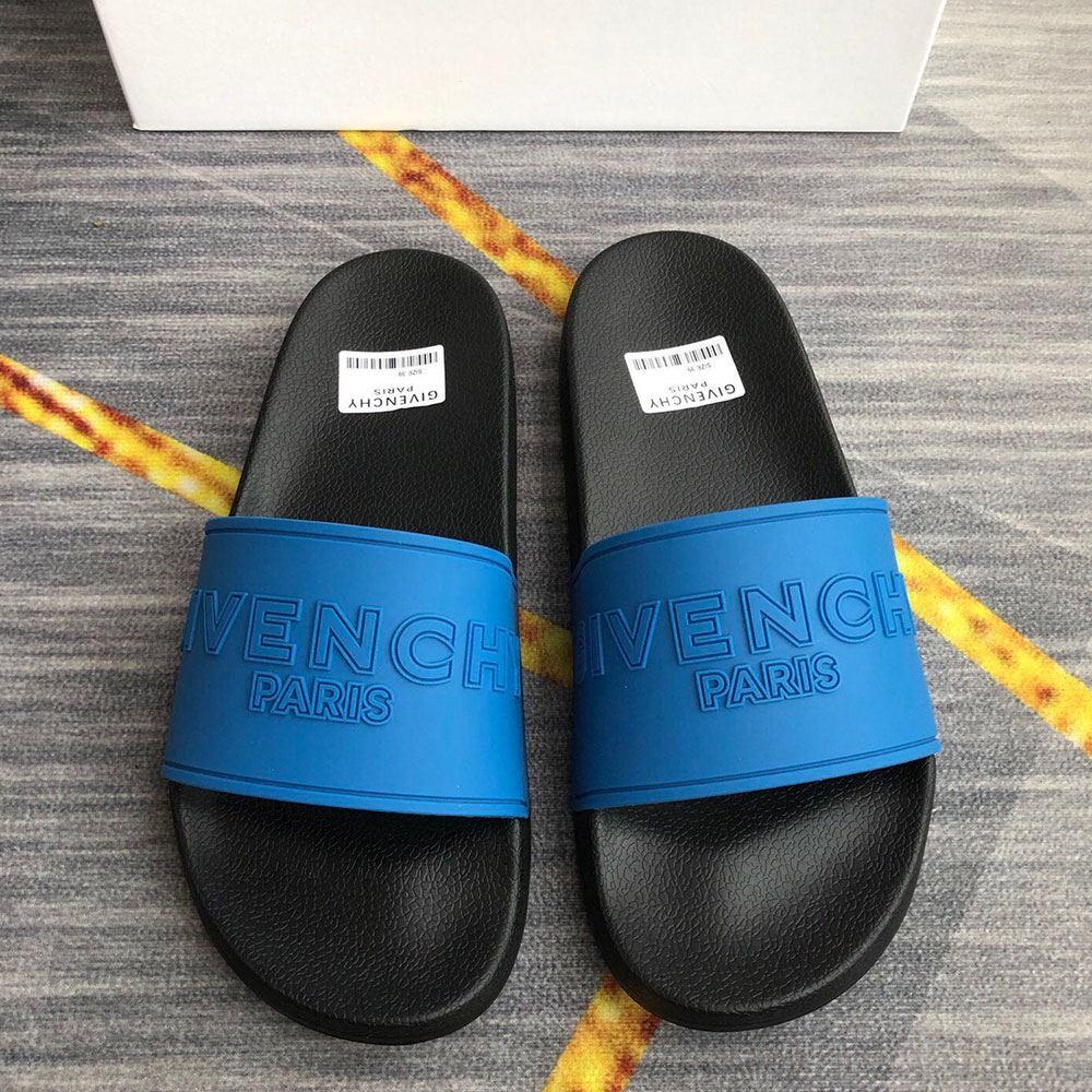 Givenchy Rubber Logo flip-flops Slide Sandal(Replica)