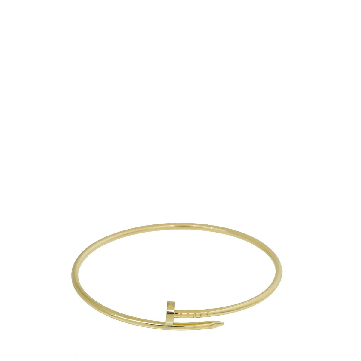 Cartier 18K Yellow Gold Juste Un Clou Small Model Bracelet 19
