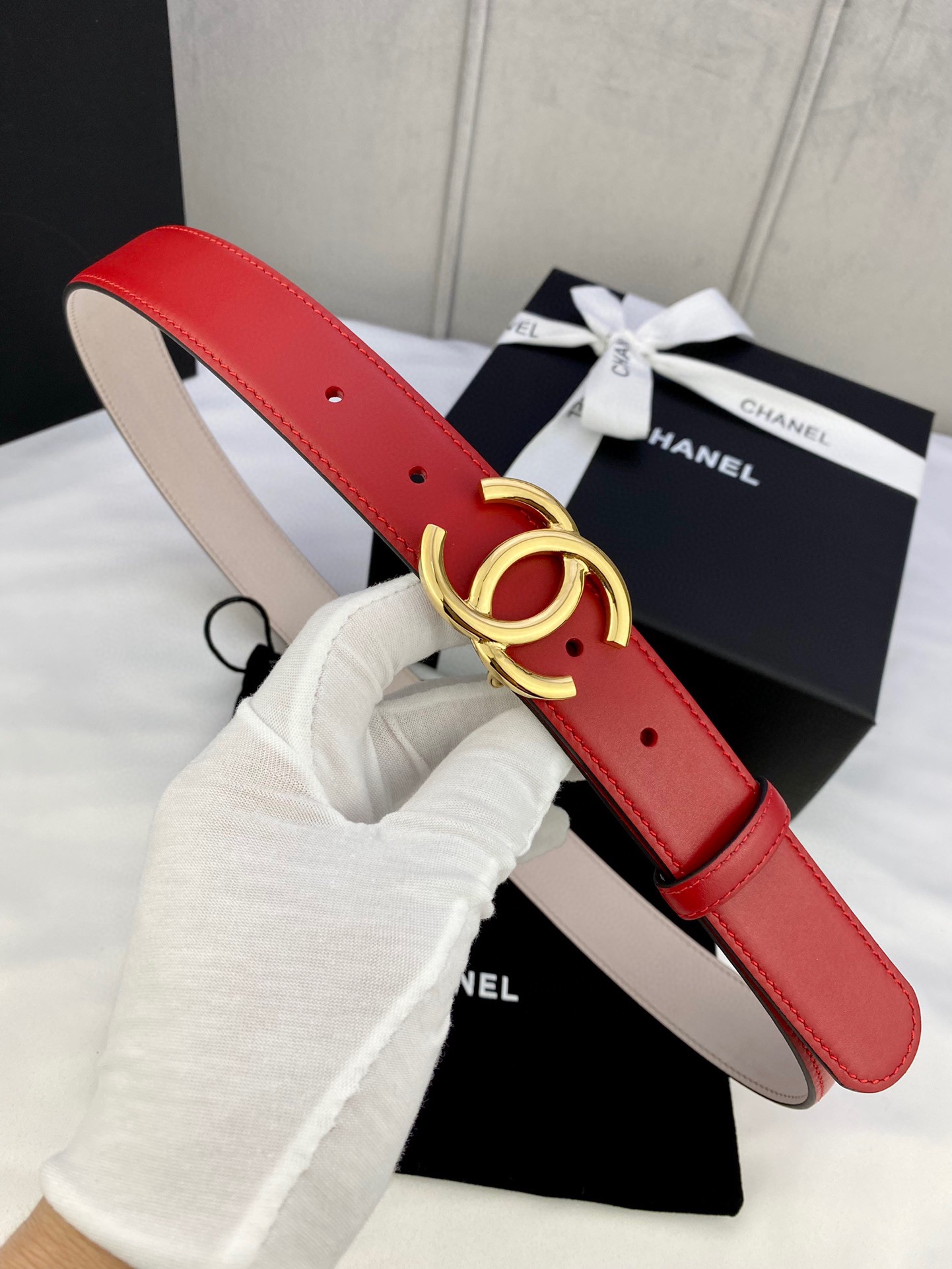 Chanel Leather Belts 1:1 Mirror Version