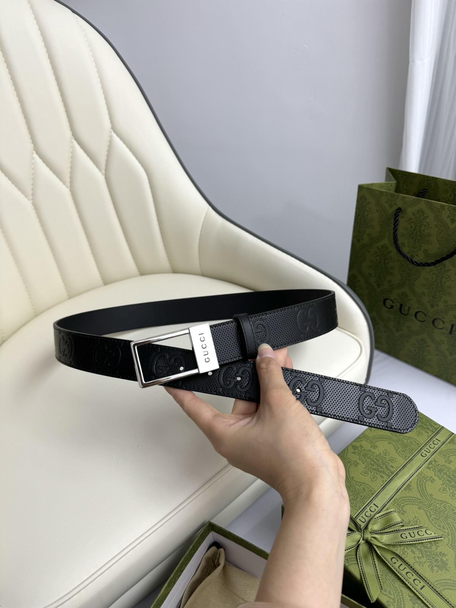 Gucci Leather Belts 1:1 Mirror Version