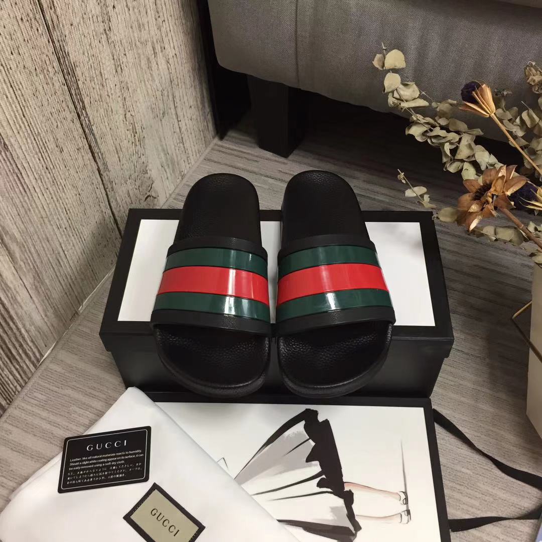 Gucci GG Blooms Supreme Floral Slide Sandal 408508 (Replica)