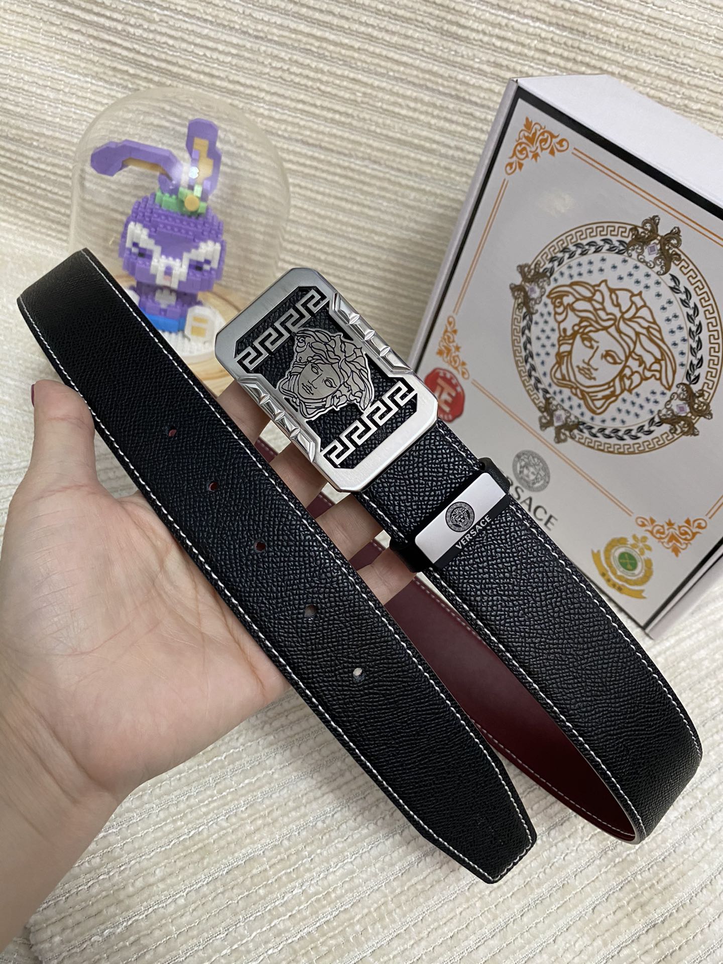 Versace Leather Belts 1:1 Mirror Version