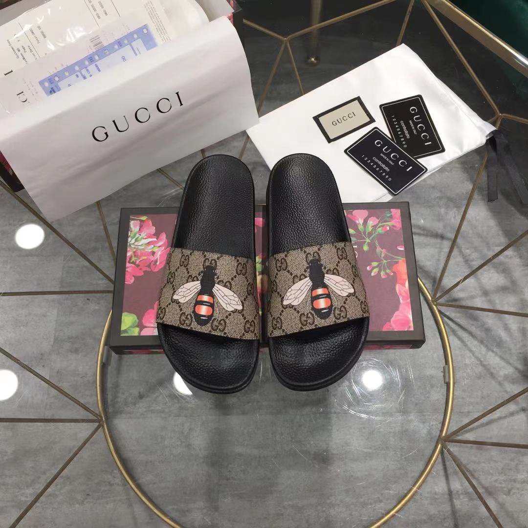 Gucci GG Blooms Supreme Floral Slide Sandal 408508 (Replica)