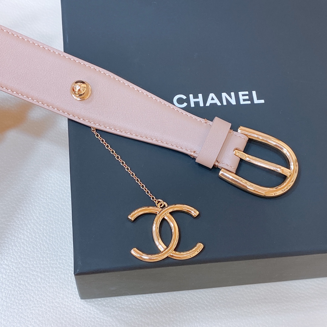 Chanel Leather Belts 1:1 Mirror Version