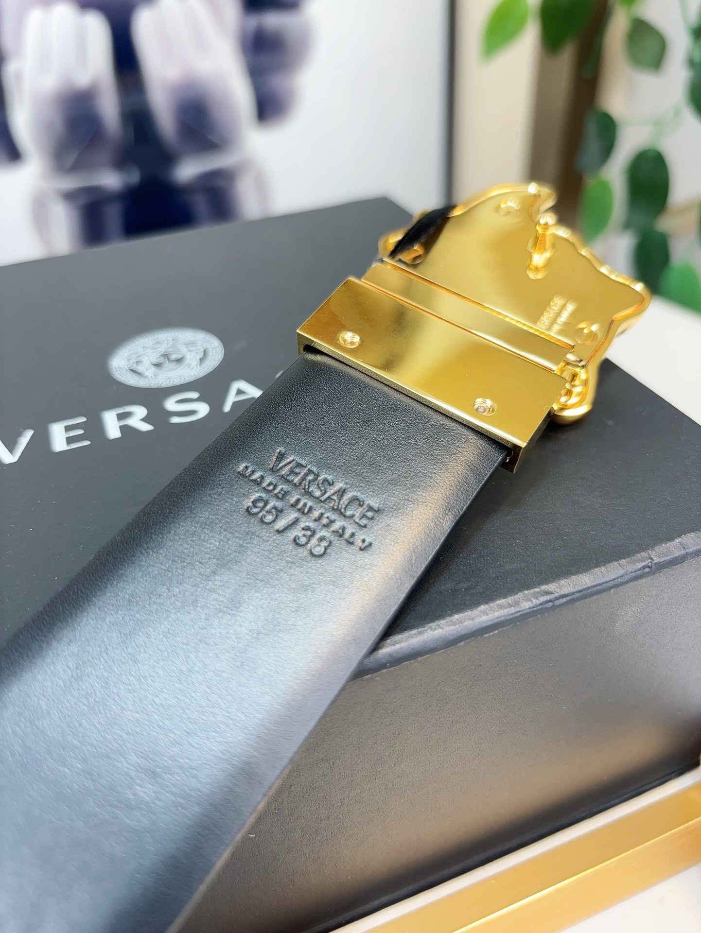 Versace Leather Belts 1:1 Mirror Version