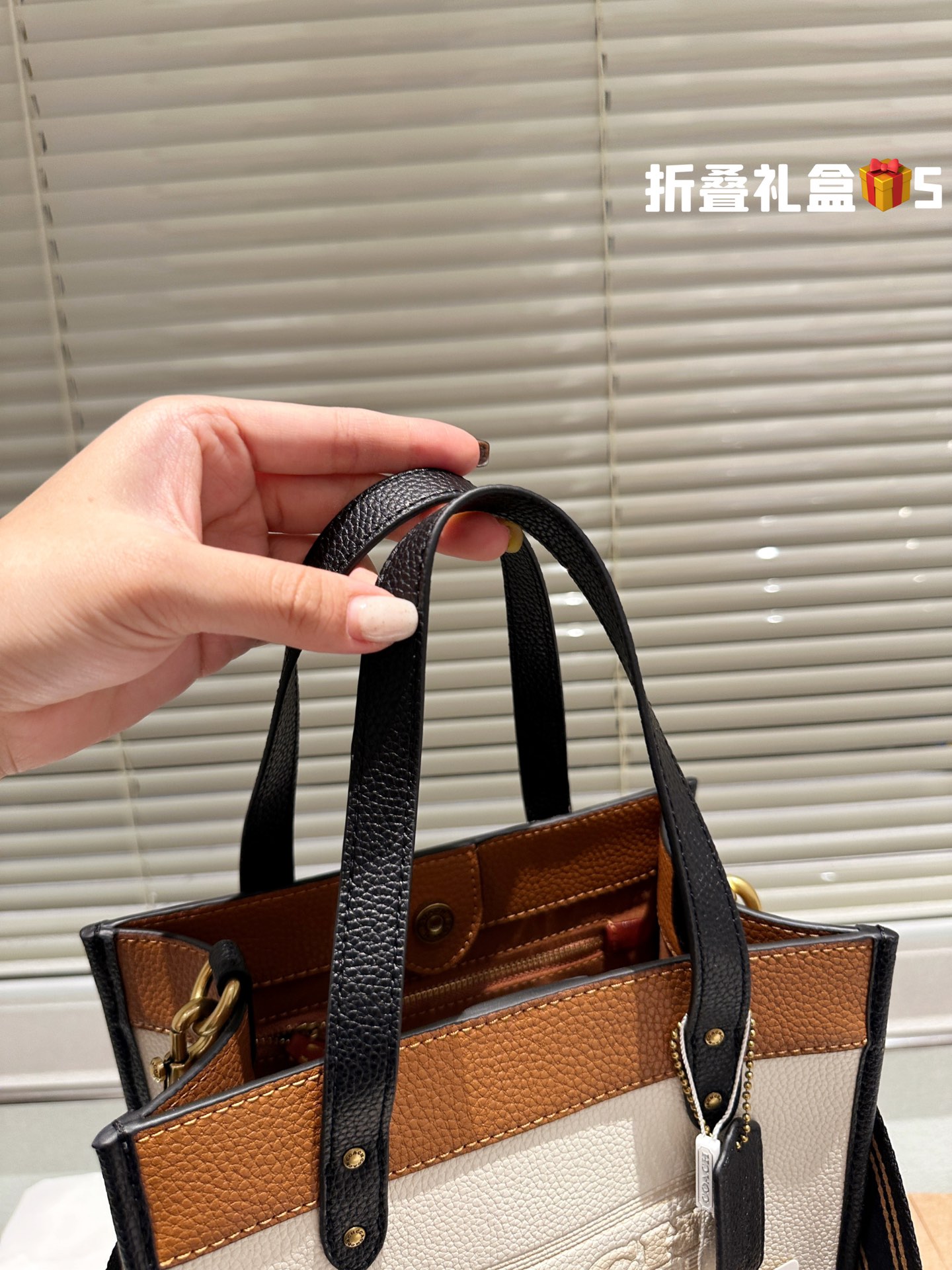 COACH FIELD Tote 010 LLS571 22cm