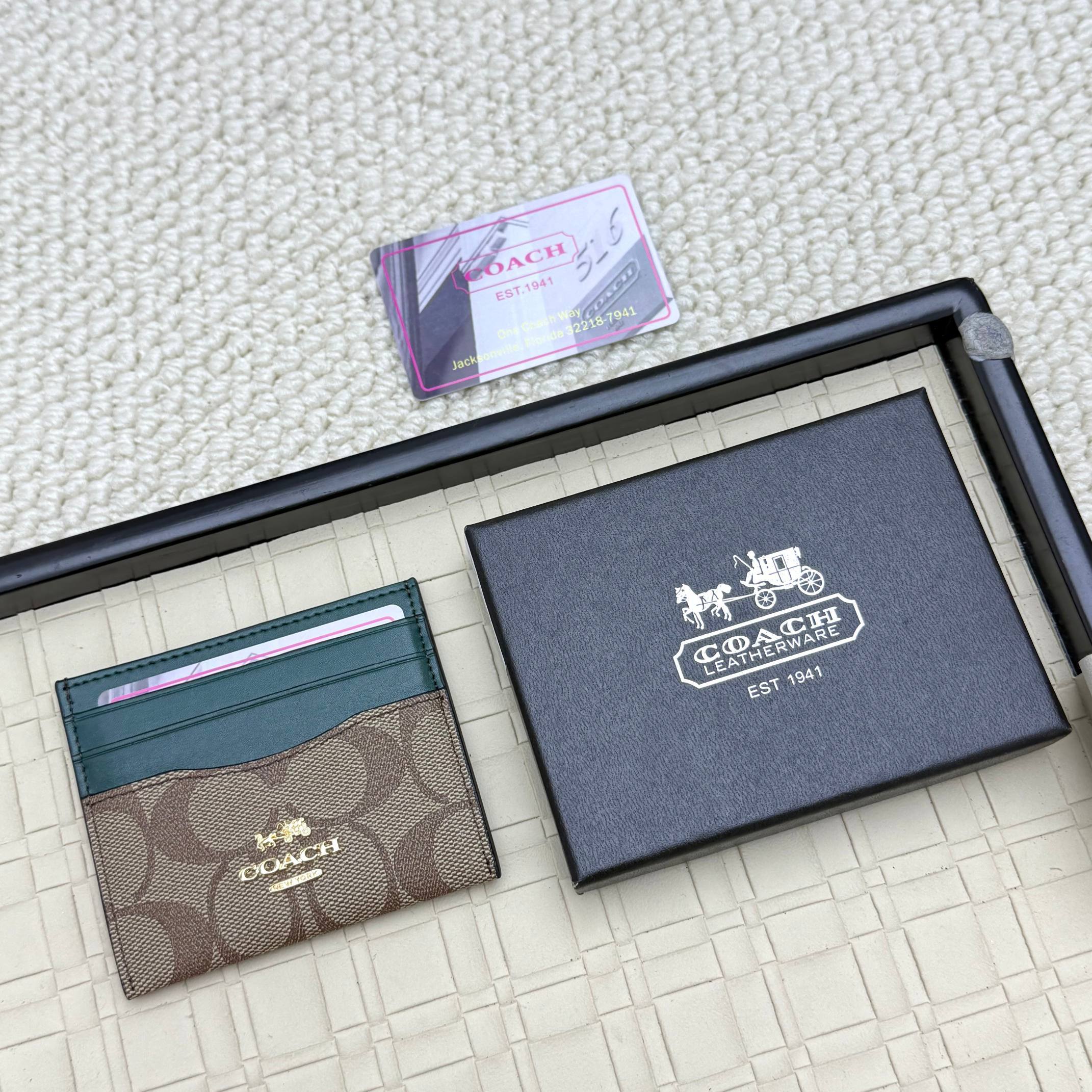 Coach Mini Card Case 5786