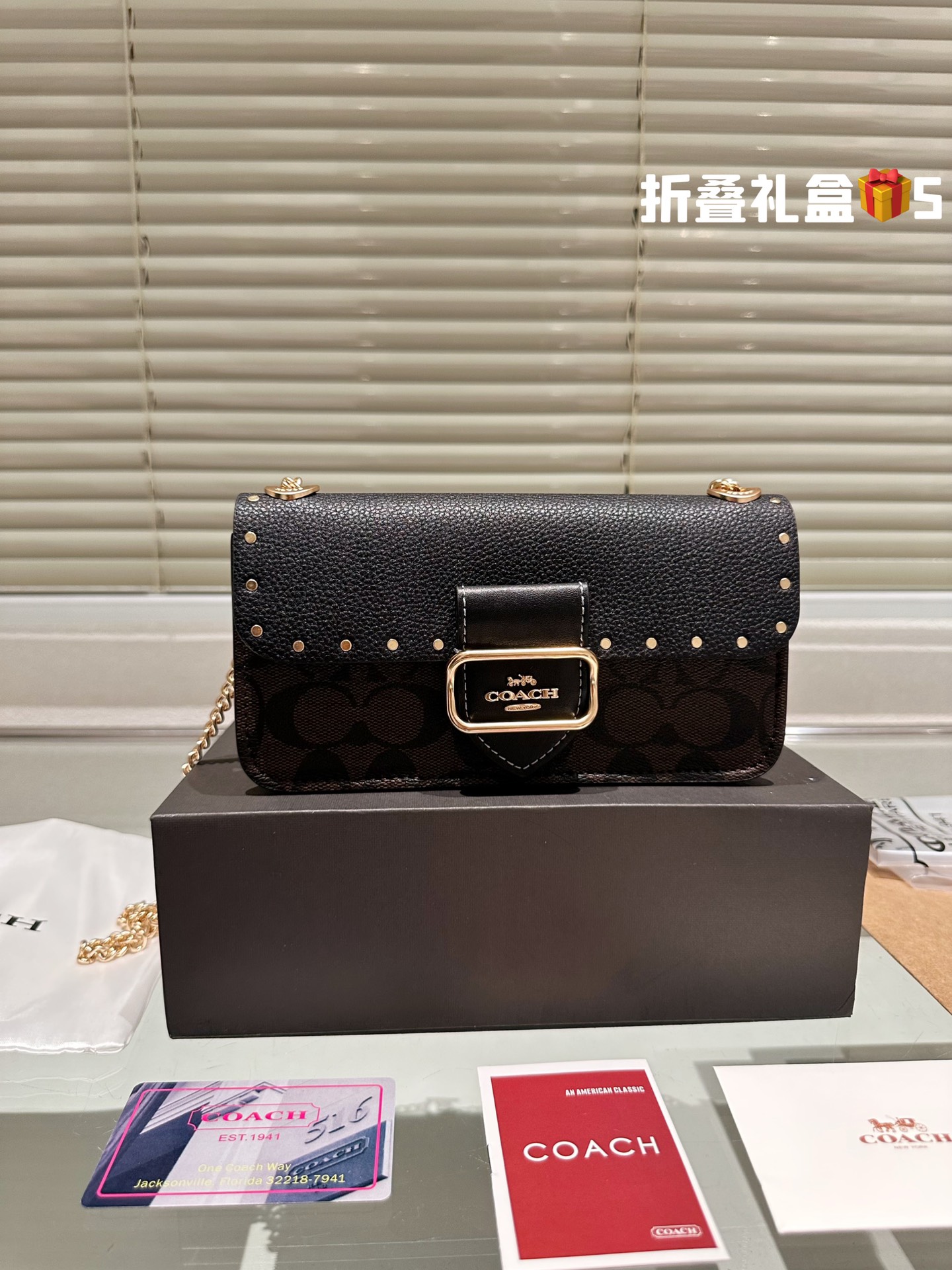 COACH MORGAN Chain Bag 008 LLS561 20cm