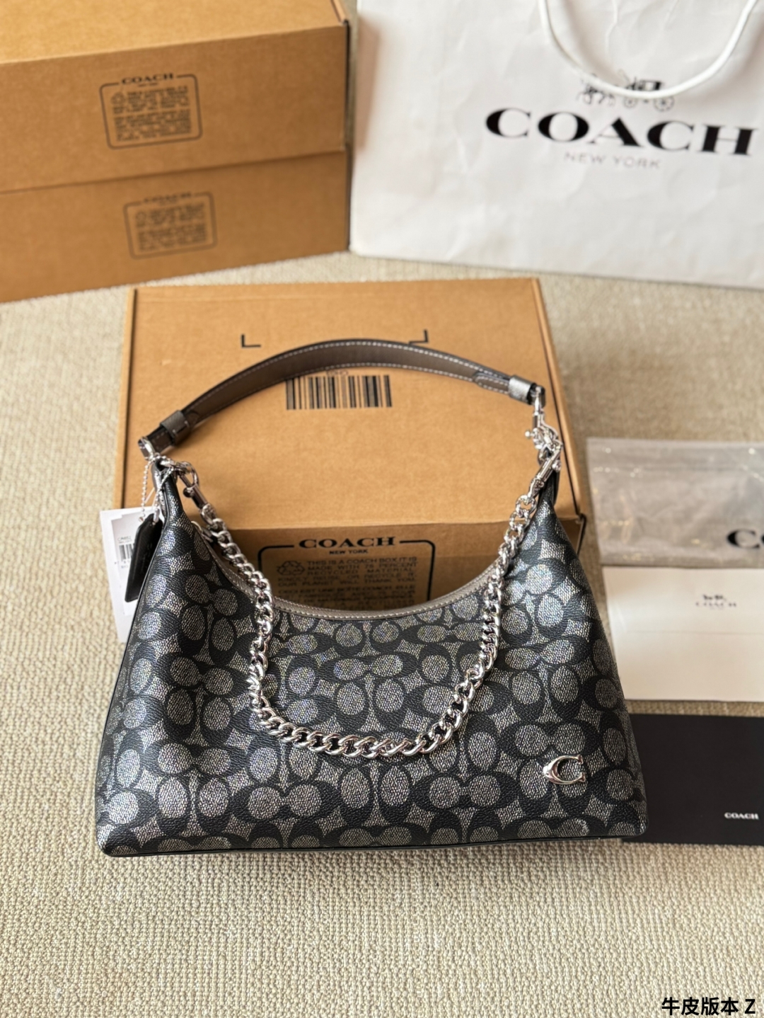 Coach Juliet hobo Bag 001 DB571 28cm