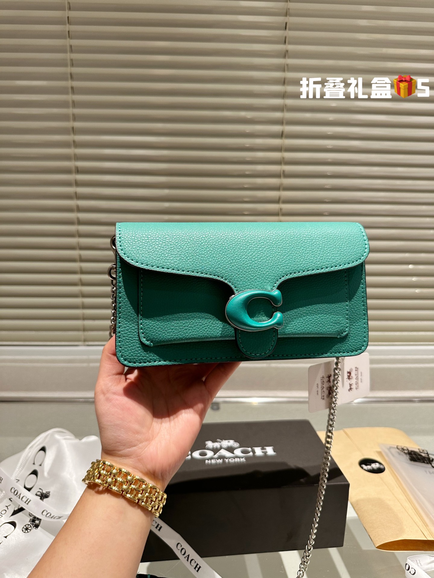 COACH TABBY Chain Bag 002 LLS561 21cm