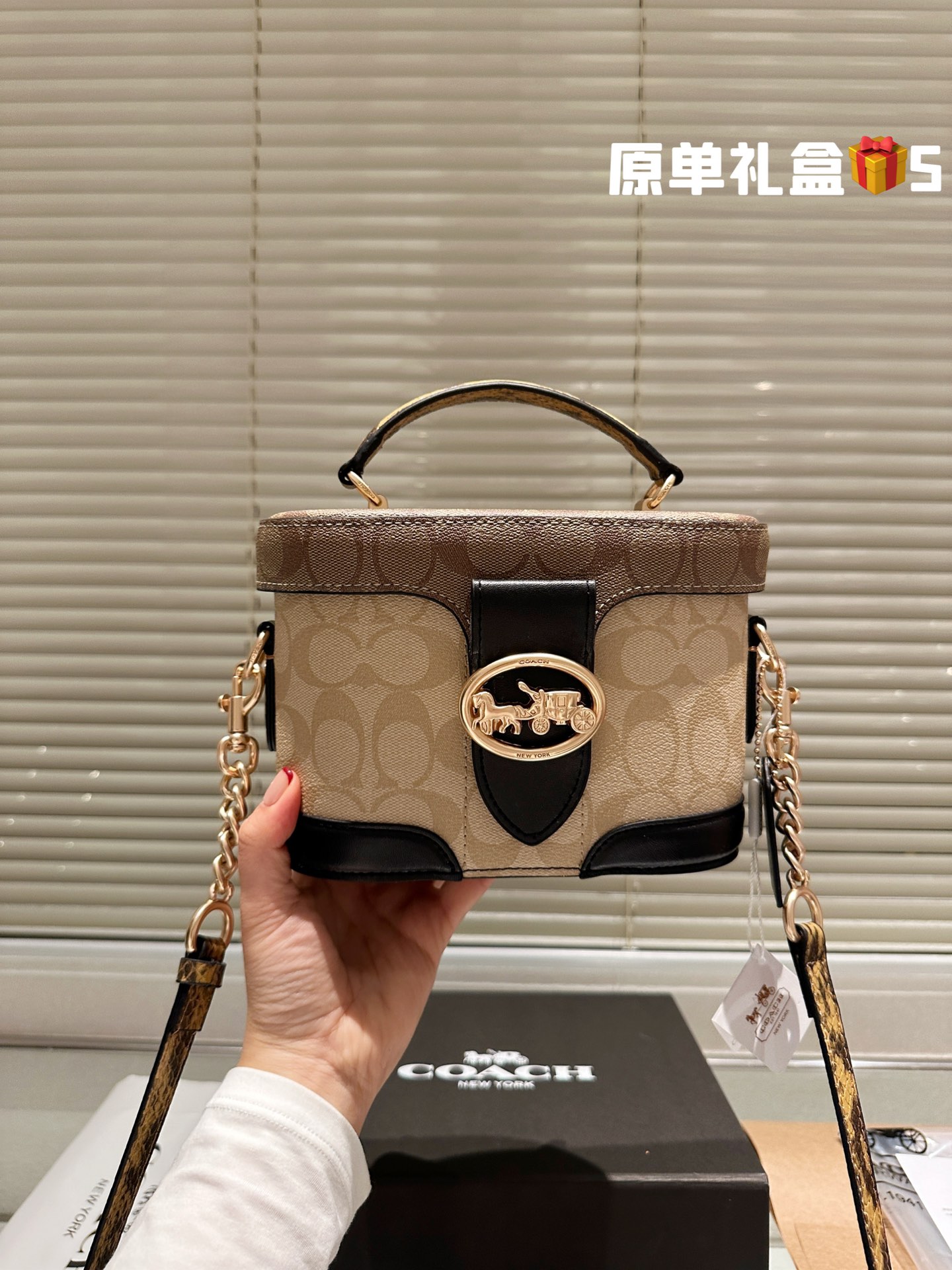 COACH GEORGIE Cosmetic Bag 026 LLS561 21cm