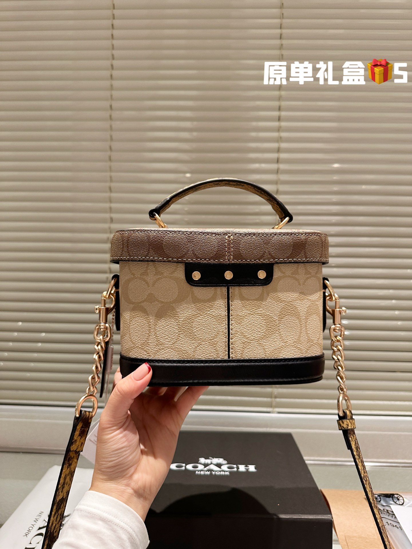 COACH GEORGIE Cosmetic Bag 026 LLS561 21cm