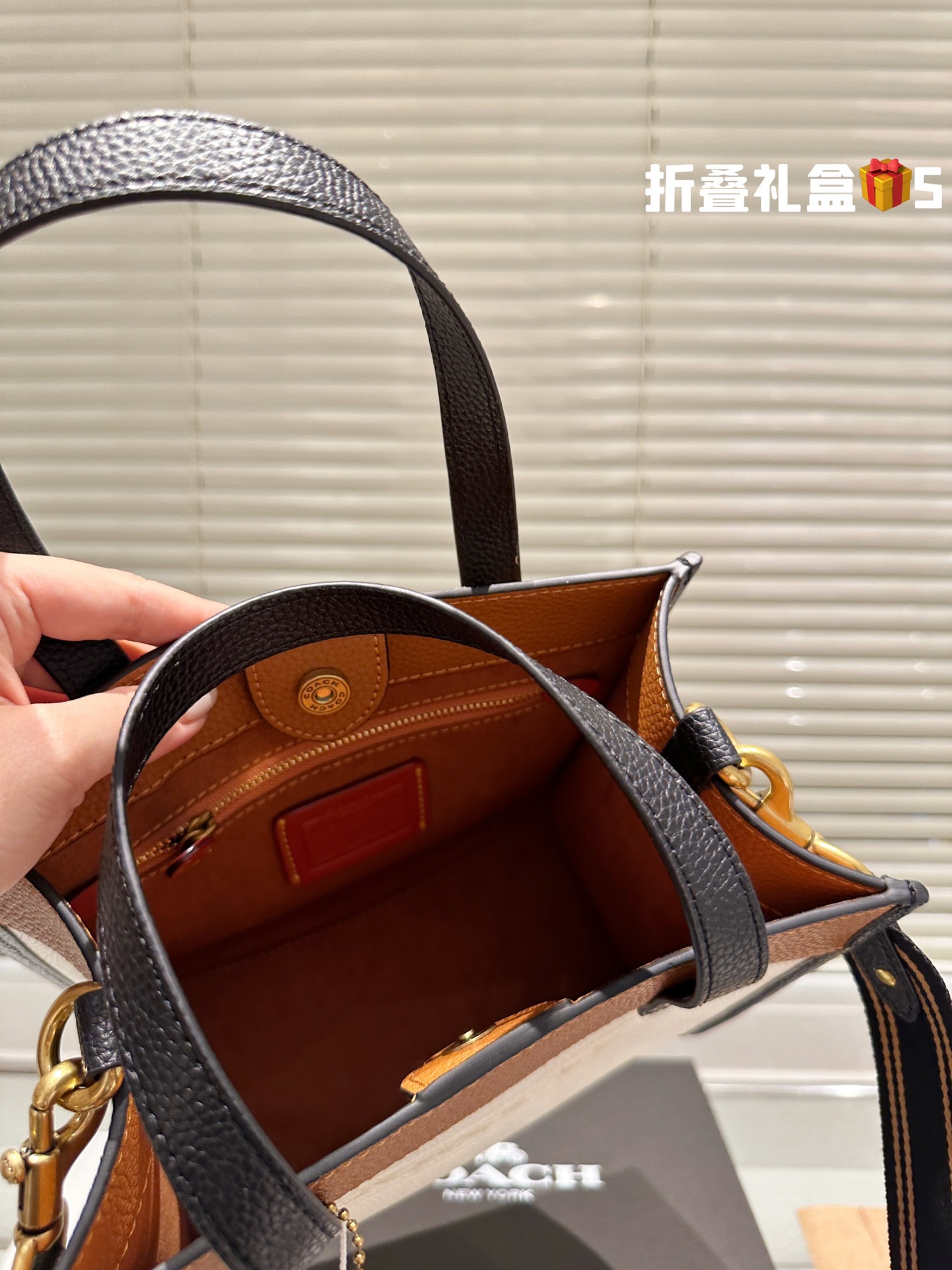 COACH FIELD Tote 010 LLS571 22cm